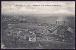 +++CPA - FRANIERE - Glacerie De St Gobain - Vue D'ensemble De L'Usine  - Cachet Ambulant Liège Erquelinnes // - Floreffe