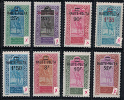 HAUTE VOLTA - N°33 A 40 - SERIE COMPLETE - AVEC TRACE DE CHARNIERE - COTE 59€. - Unused Stamps