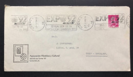 SPAIN, Cover With Special Cancellation « EXPO '92 », « CUENCA Postmark », 1989 - 1992 – Sevilla (Spanje)