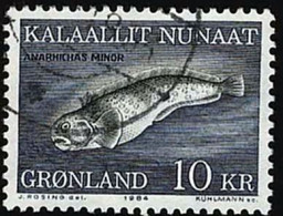 1984 Spotted Wolffish  Michel GL 154 Stamp Number GL 137 Yvert Et Tellier GL 142 Stanley Gibbons GL 151 Used - Used Stamps