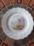 Assiette Saint Amand Et Hamage. Juillet. - Plates