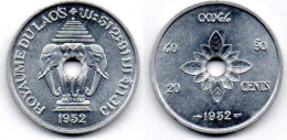 MA 24834 / Laos 20 Cents 1952 SPL - Laos