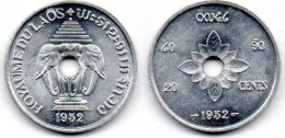 MA 24835 / Laos 20 Cents 1952 SPL - Laos