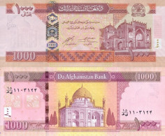 AFGHANISTAN 1000 Afghanis P 77 D SH 1395 2016  UNC - Afghanistan