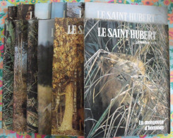 Lot De 12 Revues Le Saint Hubert De 1971. Mensuel. Chasse, Pêche. Année Complète. - Caza & Pezca