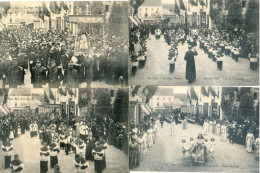 Hal - Cortège Marial - Lot De 10 Cartes - Vierges, Pieta, Anges, Reine Du Ciel, Schola Cantorum, Clergé, Crucifix, Jesus - Halle