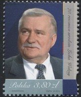 POLAND 2013, Mi 4636, Lech Walesa - Polish Statesman, Dissident, And Nobel Peace Prize Laureate MNH ** - Unused Stamps