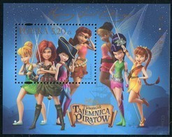 POLAND 2014 Mi Bl. 226 The Magical World Of Disney - The Pirate Fairy Movie Mini Sheet MNH ** - Unused Stamps