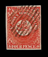 Lot # 255 Newfoundland: 4 Pence Type C - Other & Unclassified