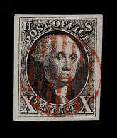 Lot # 279 SPERATI Reproduction: 1847, 10¢ Black - Other & Unclassified