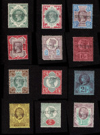 Lot # 318 Great Britain: 1887-1900, Queen Victoria Jubilee, 1½d - 1s, Unlisted "Specimen" Overprints (status Unknown) 12 - Other & Unclassified