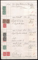 Lot # 368 British Commonwealth: 1906 - 07 De La Rue Color Trials, On Both Sides Of An Archival Page Bearing 27 Trials Al - Autres & Non Classés