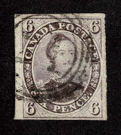 Lot # 467 1857, Prince Albert, 6d Reddish Purple, Very Thick Soft Wove Paper - Used Stamps