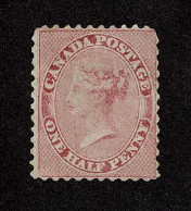 Lot # 468 1858, Queen Victoria, ½d Rose Light Shade - Oblitérés