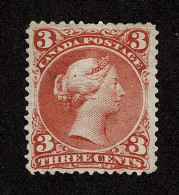 Lot # 471 1868, Large Queen, 3¢ Red - Neufs