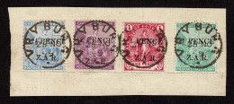 Lot # 552 Vryburg Z.A.R., 1899, ½d On ½d Green, 1d Rose, 2d Mauve, 2½d Blue Surcharged - Kap Der Guten Hoffnung (1853-1904)