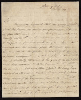 Lot # 562 CAYMAN ISLANDS: 1803; Earliest Known Folded Letter From The Cayman Islands - Kaimaninseln