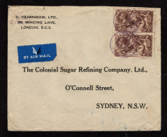 Lot # 682 1934, King George V Re-engraved “Seahorse”, 2s6d Chocolate Brown - Briefe U. Dokumente