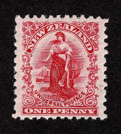 Lot # 791 New Zealand: 1906, Universal Penny Postage, 1d Aniline Carmine, Perf 11¼ - Other & Unclassified