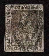 Lot # 854 Italian States - Tuscany: 1859, 9cr Gray Lilac - Toskana