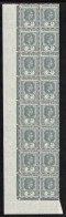 Lot # 887 Leeward Islands: 1938-51: King George VI 2d Olive-grey Block Of 16 (2x8) - Collections (without Album)