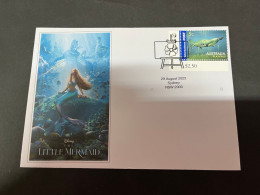 19-9-2023 () Australia - 2023 - Little Mermaid -  Issued 29-8-2023 (for Centenary Of Disney) - Covers & Documents