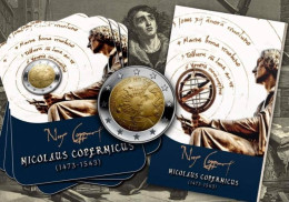 Malte 2023 : 2€ Commémorative 'Nicolas Copernic' (en Coincard) - DISPONIBLE - Malta