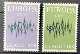 ICELAND  - MNH** - 1971 - # 439/440 - Unused Stamps