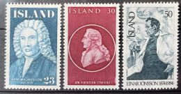 ICELAND  - MNH** - 1975 - # 505/508   3 VALUES - Unused Stamps