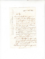 ITALIA  1844 - Lettera Per Capestrano - Manuscrits