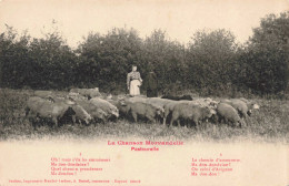 SPECTACLE - La Chanson Morvandelle Pastourelle - Troupeau De Moutons - Carte Postale Ancienne - Musique Et Musiciens