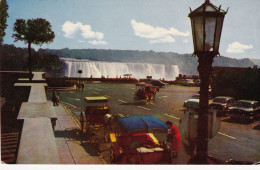 NIAGARA FALLS . CANADA . THE AMERICAN FALLS FROM  OAKES GARDEN THEATRE - Niagara Falls