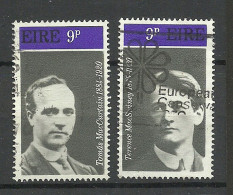 IRLAND IRELAND 1970 Michel 244 - 245 O Freiheitskämpfer - Used Stamps