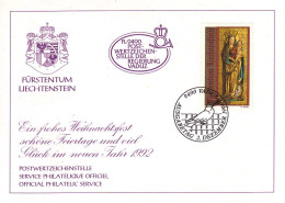 CPM - Service Philatelique Officiel - 1991 - Briefe U. Dokumente