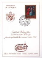 CPM - Service Philatelique Officiel - 1991 - Covers & Documents