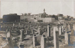 PHOTOGRAPHIE -  Cimetière - Carte Postale Ancienne - Photographie