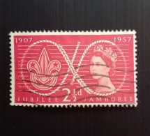 Grande Bretagne1957 The 50th Anniversary Of The Boy Scout Movement And World Scout Jubilee Jamboree -2½P Used - Used Stamps