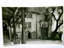 Stein Am Rhein. Klosterhof Von St. Georgen. Schweiz. Alte Ansichtskarte / Postkarte S/w, Ungel., Datiert 1935. - Stein