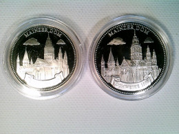 Münze/Medaille, 2x  2050 Jahre Mainz 2012, Mainzer Dom, Domweihe 1009, Konvolut - Numismatik