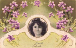 FANTAISIE - Amitiés - Femmes - Carte Postale Ancienne - Frauen