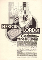 602253 | Werbung Aus Zeitschrift "Das Magazin" 5 / 1929, Rückseite Bedruckt, Nestor Gianaclis, Sign. Bittrof | Frankfurt - Other & Unclassified