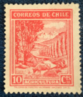 Chile - Chili - C14/19 - 1942 - MH - Michel 309 - Landschappen En Nijverheid - Chili