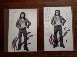 Dédicace, Autographe, Signature. Frédéric François. - Chanteurs & Musiciens