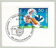 Schweiz / Helvetia 1997, Sonderstempel Landteilung Appenzell - Autres & Non Classés