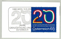 Oesterreich / Austria 2009, Sonderstempel Wien, Grenzöffnung Ungarn - Autres & Non Classés