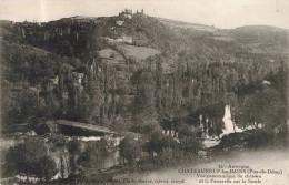 FRANCE - Riom - Châteauneuf-les-Bains - Vue Panoramique Du Château Et La Passerelle ... - Carte Postale Ancienne - Riom