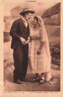 PHOTOGRAPHIE - Ils Se Trouvent Beaux Tous Deux - Couple - Carte Postale Ancienne - Photographie