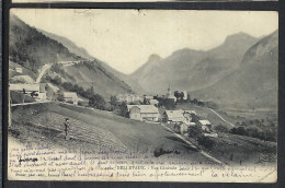 BELLEVAUX Ca.1900: "Vue Générale" Pour Breslau (Silésie), CP D'origine - Bellevaux