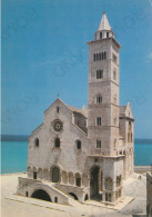 CARTOLINA  TRANI,PUGLIA-LA CATTEDRALE-STORIA,MEMORIA,CULTURA,RELIGIONE,IMPERO ROMANO,BELLA ITALIA,NON VIAGGIATA - Trani