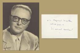 Marcel Arland (1899-1986) - Écrivain Français - Carte Dédicacée + Photo - 1979 - Escritores